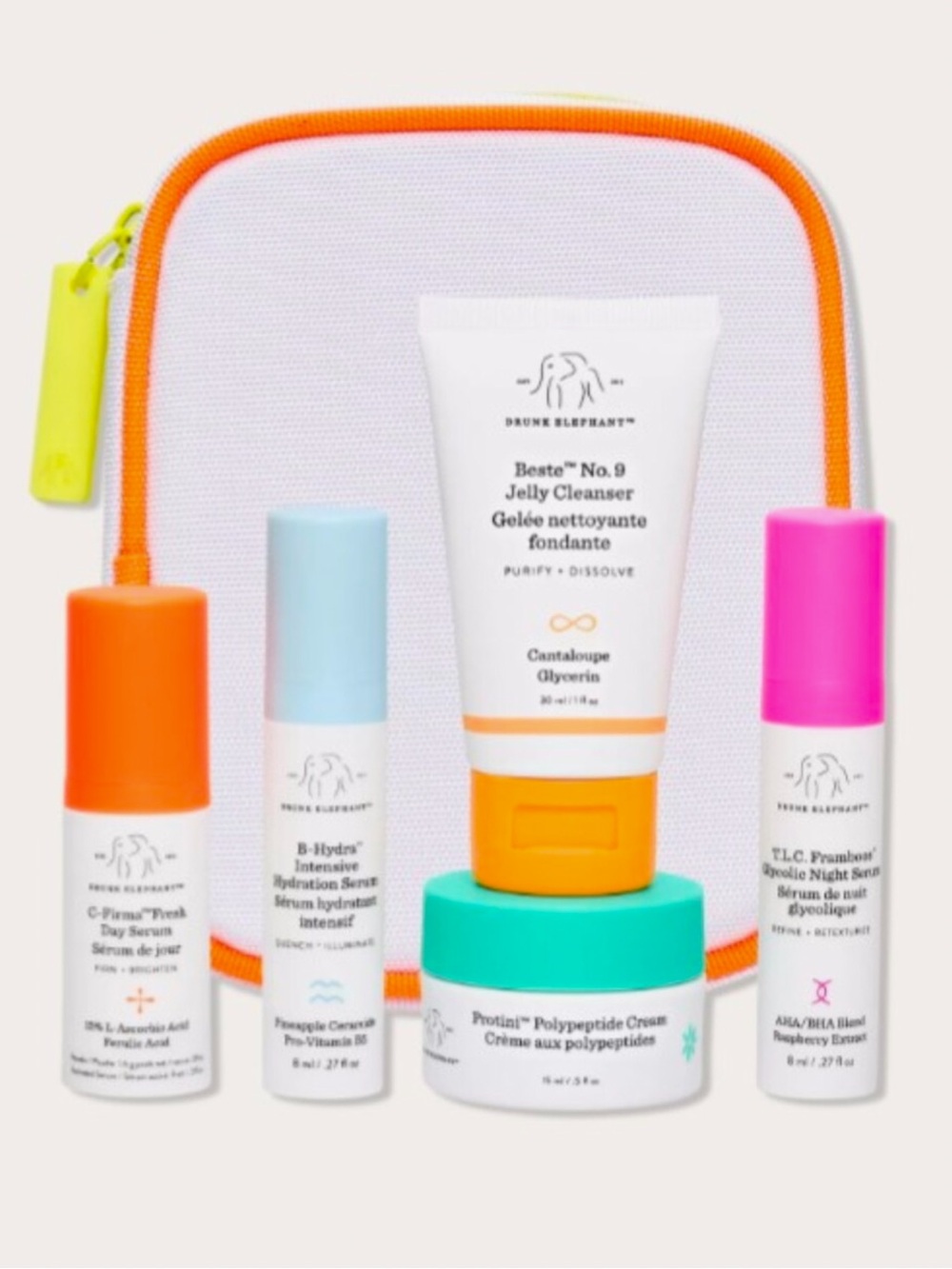 DRUNK ELEPHANT THE LITTLES TRAVEL SKINCARE SET